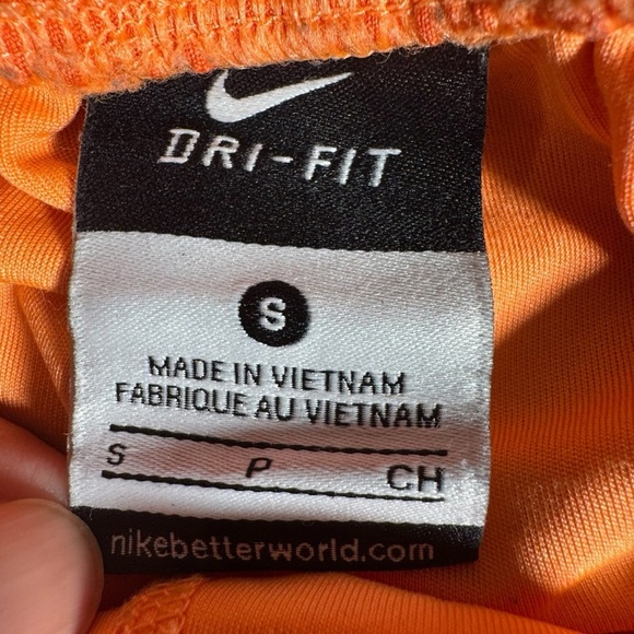 Lot Of 2 Nike Shorts Womens Small Dri-Fit Athletic Gym Running Orange Black - Picture 5 of 12